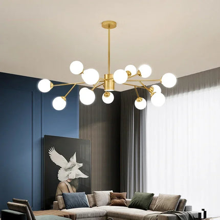 Lustre LED élégant pour éclairage intérieur moderne — LZ4X9T2