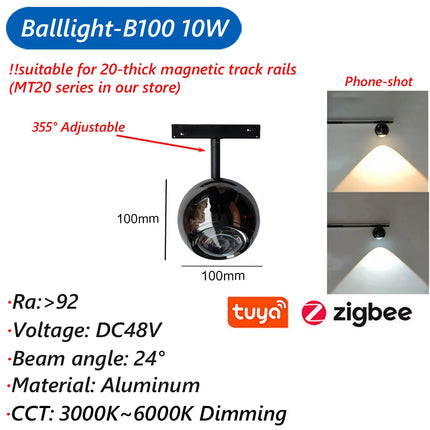 Suspension Zigbee 3.0 intelligente avec éclairage LED moderne — LZ4P9XQ