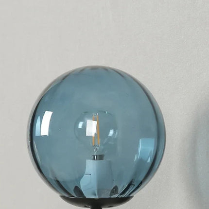 Applique murale LED nordique avec boule de verre pour salle de bain et escalier — LZ4P9XJ