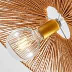 Brun / Diamètre 50 cm / Lumière naturelle