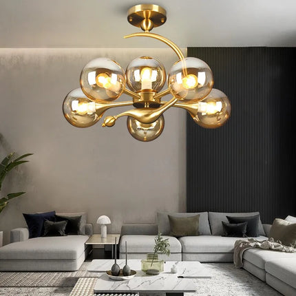 Lustre suspension nordique post-moderne style américain simple — LZ4X9P
