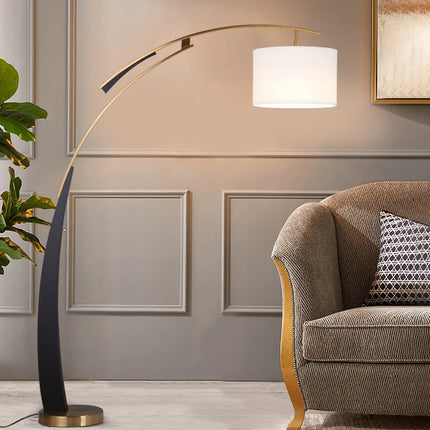 Lampadaire design minimaliste style chinois pour intérieur élégant — LZ4X9J