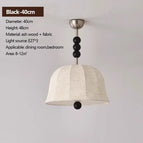 B-Noir D40cm / Lumière chaude