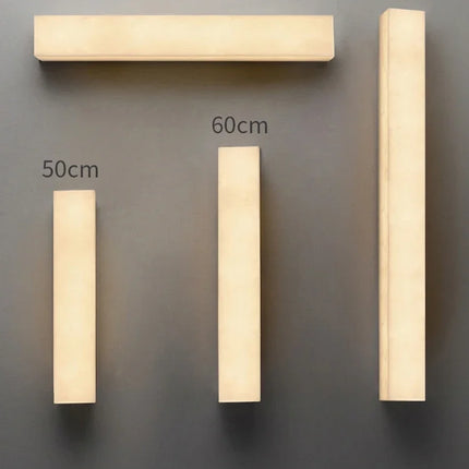 Applique murale design en marbre et cuivre pour intérieur — LZ4P9X
