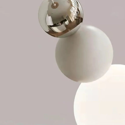 Suspension nordique en verre blanc à fil réglable — LZ4X9P