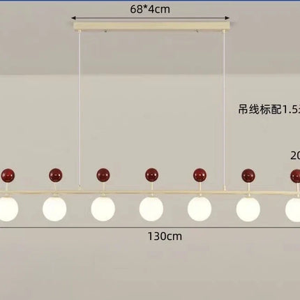 Lustre moderne en métal et verre pour intérieur — LZ4X9J