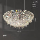 Warm Light / Dia100cm / Clear Crystal