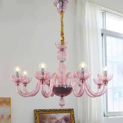 Lustre LED en cristal pour décoration intérieure élégante — LZ4X9P