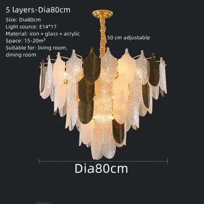 Lustre suspension LED en verre acrylique design — LZ4X9T1