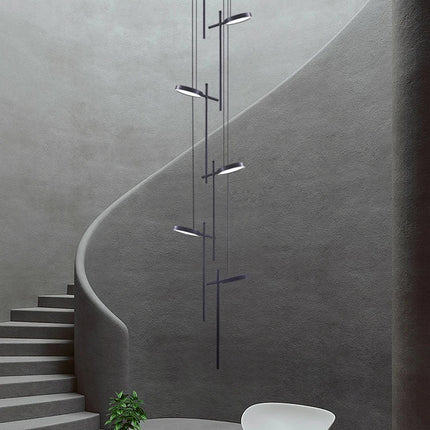 Lustre suspendu LED design créatif en acrylique 2023 — LZ4X9Q2