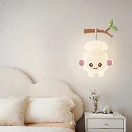 Applique murale lumineuse ours créatif pour chambre d’enfant — LZ4X9JQ