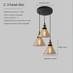 Disque 3H C Ambre / 110V / Pas d'ampoule