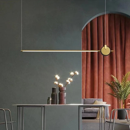 Lustre minimaliste en acrylique pour bureau et espace de travail — LZ4G7XQ