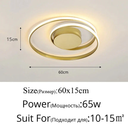 Plafonnier LED moderne pour éclairage intérieur décoratif — LZ4P9XJ