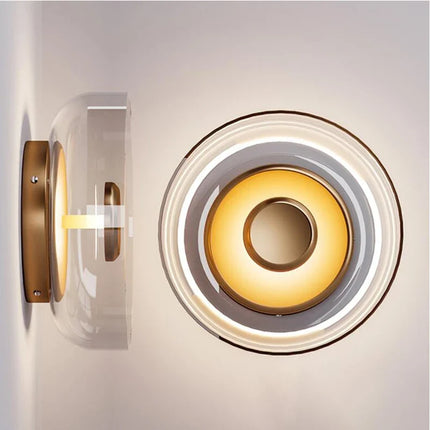 Applique murale LED moderne en verre pour salon et couloir — LZ4X9T2