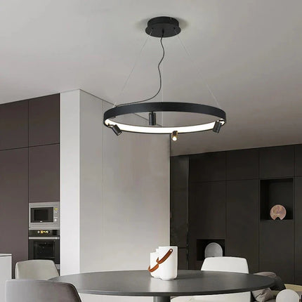 Suspension LED circulaire au design nordique moderne — LZ4X9P