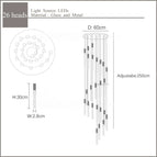 26 lumières 130W / Blanc chaud