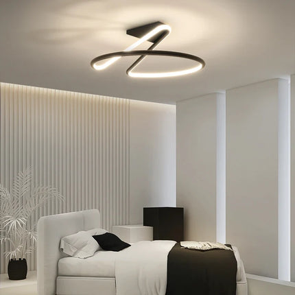 Lustre LED minimaliste TONDI pour couloir et salon — LZ4X9P2
