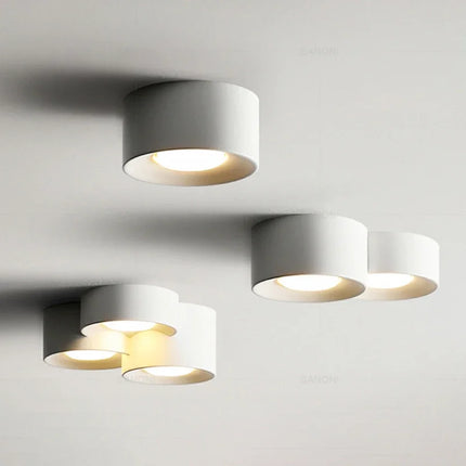 Lustre LED cylindre style nordique pour décoration intérieure — LZ4X9T