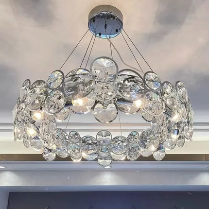 Lustre en cristal style nordique pour intérieur luxueux — LZ4X9T