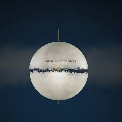 Suspension LED haut de gamme forme lune design italien — LZ4X9T