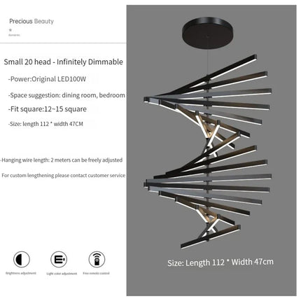 Suspension nordique LED pour décoration intérieure moderne — LZ4X9J