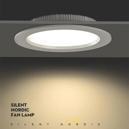Plafonnier LED encastré ultra fin rond pour intérieur — LZ4D9Q2N