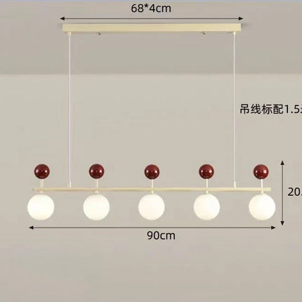 Lustre moderne en métal et verre pour intérieur — LZ4X9J