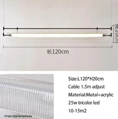 Suspension rétro en verre pour décoration intérieure moderne — LZ4X9T2