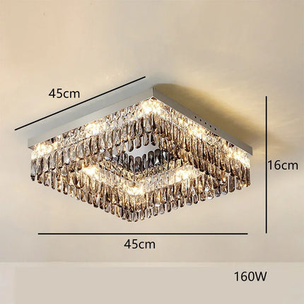 Lustre LED en cristal au design moderne pour intérieur — LZ4X9T2