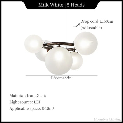 Lustre créatif moderne pour décoration intérieure unique — LZ4N7Q2