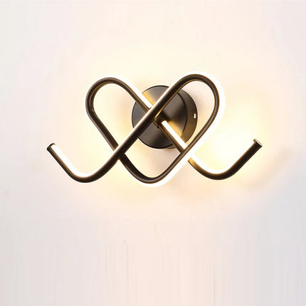 Applique murale LED intérieure en acrylique blanc chaud et froid — LZ4X9P2