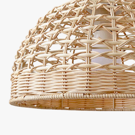 Abat-jour en rotin pour suspension ou lustre — LZ4X9P2Q