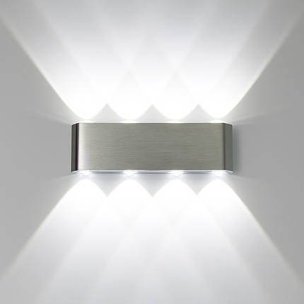 Applique chromé avec LED de couleur Sconce