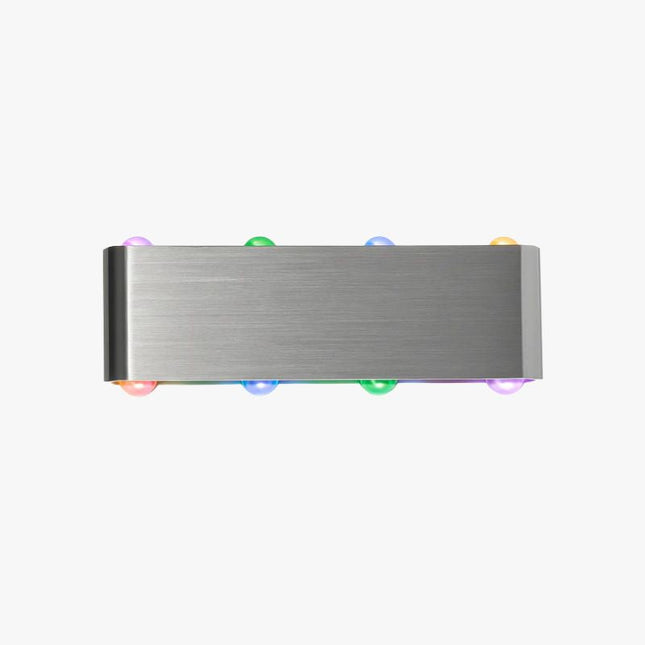 Applique chromé avec LED de couleur Sconce