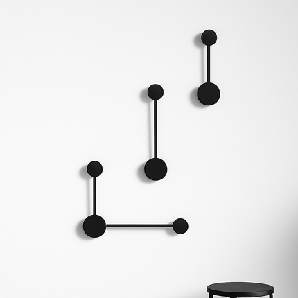 Applique murale LED design artistique à points lumineux — LZ4XJ7
