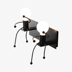 2 lampes - Noir