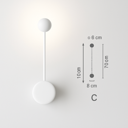 Applique murale LED ajustable pour foyer — LZ4T9X