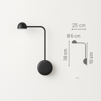 Applique murale LED ajustable pour foyer — LZ4T9X