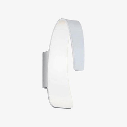 Applique murale LED blanche au design moderne arrondi — LZ4X9T2