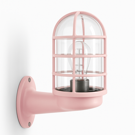 Applique extérieur LED de couleur à cages cylindriques
