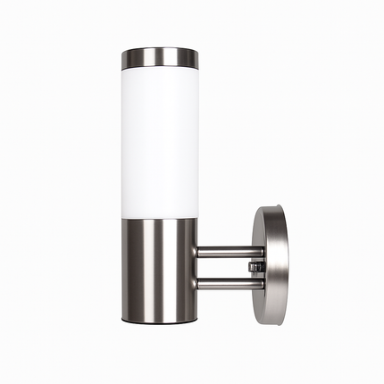 Applique murale LED extérieure design chromé Milky — LZ4X9T2
