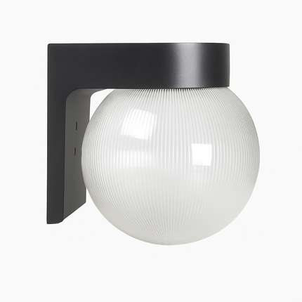 Applique extérieur LED socle et boule Acrylic