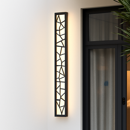 Applique murale extérieure LED étanche IP65 en aluminium pour jardin et porche 110V-220V — LZ4X9TQ