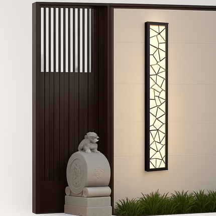 Applique murale extérieure LED étanche IP65 en aluminium pour jardin et porche 110V-220V — LZ4X9T2
