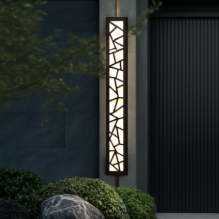 Applique murale extérieure LED étanche IP65 en aluminium pour jardin et porche 110V-220V — LZ4X9TQ