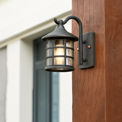Applique extérieure étanche pays américain rétro allée balcon lampe jardin chevet Style européen extérieur pluie applique murale