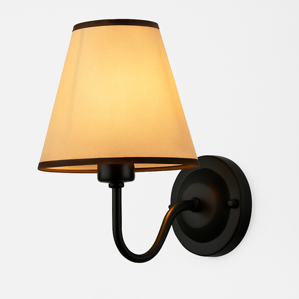 applique led moderne tissu murale