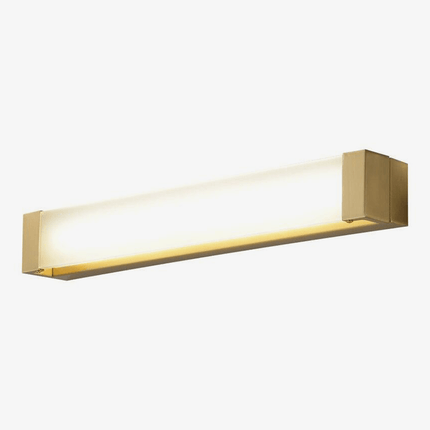 Applique murale LED en métal doré pour miroir de luxe — LZ4X9P2