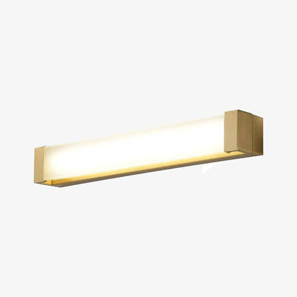 Applique murale LED en métal doré pour miroir de luxe — LZ4X9P2